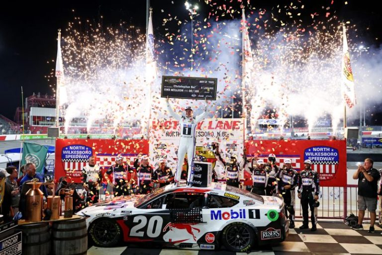 Bell outduels Logano to win NASCAR All-Star Race and $1 million prize