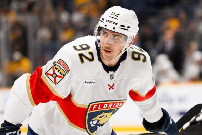 Panthers back player after his costly overtime penalty