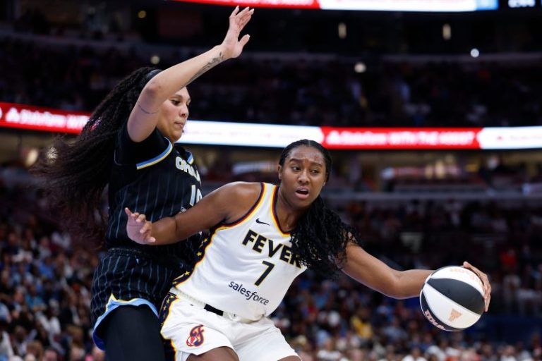 Fever crush Sky with Caitlin Clark on sidelines: Highlights