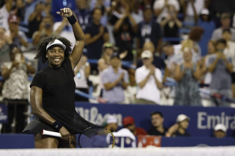 Venus Williams’ return ends with second-round loss in D.C.